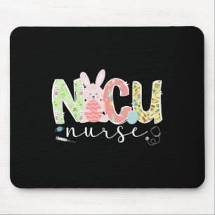 Mousepad Nicu Enfermeira Páscoa Bunny Nicu Dia da Páscoa de