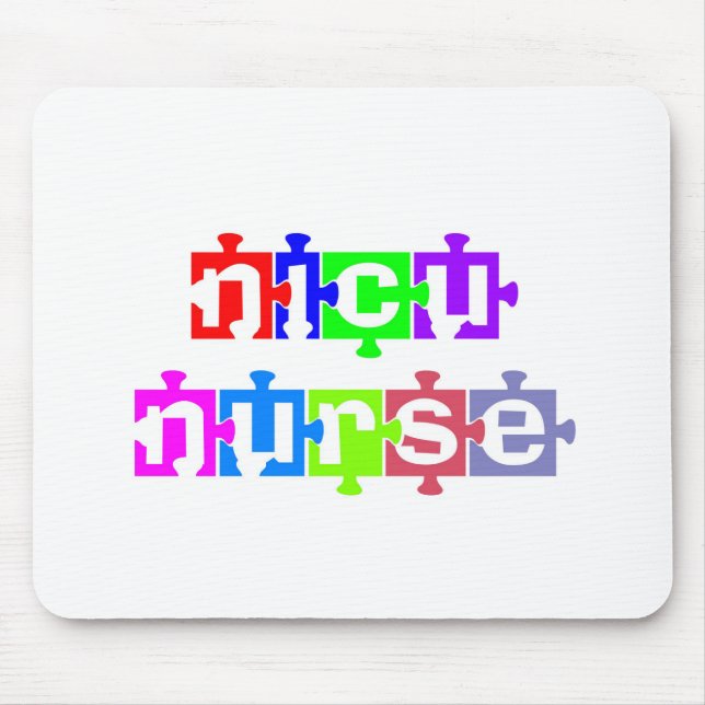 MOUSEPAD NICU NURSE QUEBRA-CABEÇA PIECE (Frente)