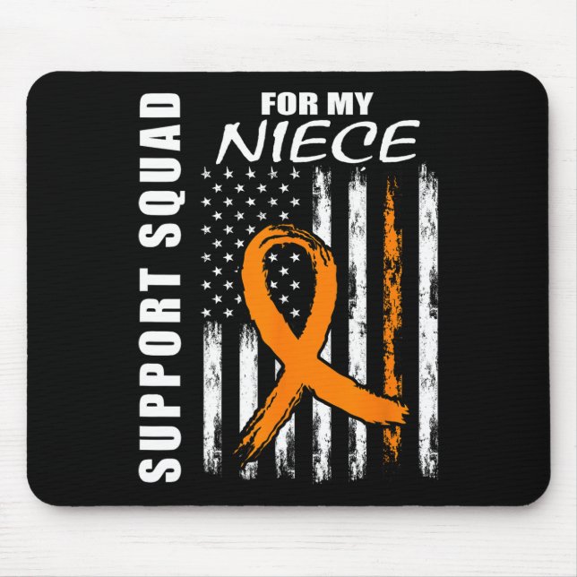 Mousepad Niece Múltipla Sclerose Sensibilização Dos Eua Sin (Frente)