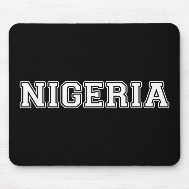 Mousepad Nigéria (Frente)