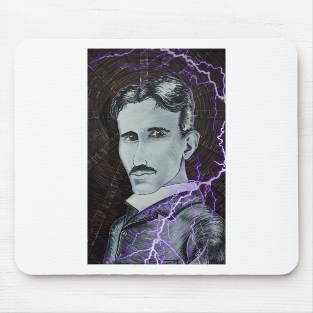 Mousepad Nikola Tesla (Frente)