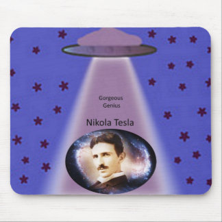 Mousepad Nikola Tesla Suporte para Mouse