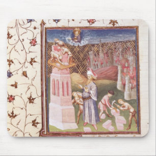 Mousepad Nimrod que vigia a construção da torre de