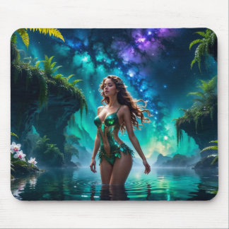 Mousepad Ninfa da Água do Lago Galáctico