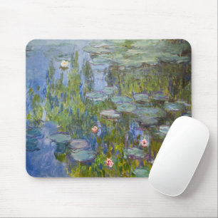 Mousepad Ninféias de Claude Monet 1915 Arte Impressionista