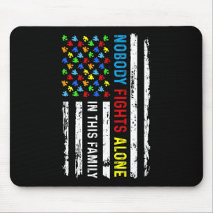 Mousepad Ninguém Luta Sozinho Com A Quebra-cabeça De Bandei