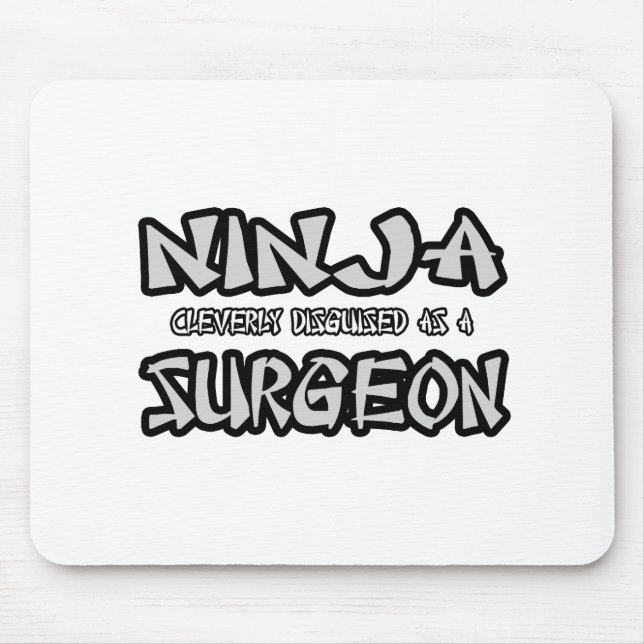 Mousepad Ninja... cirurgião (Frente)