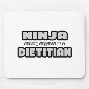 Mousepad Ninja Claramente Disfarçada Como Dietitiana