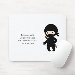 Mousepad Ninja minúsculo que guardara citações de jogo d