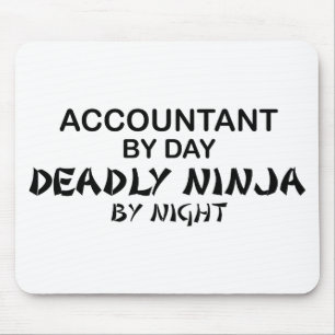 Mousepad Ninja mortal em a noite - contador