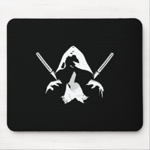 Mousepad Ninja Warrior Bushido Samurai Sword Fighter Martia