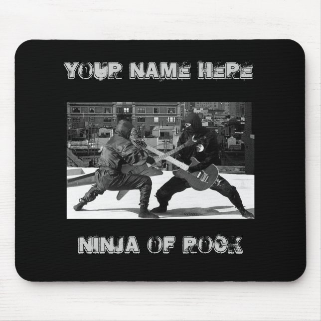 Mousepad Ninjas de duelo (Frente)
