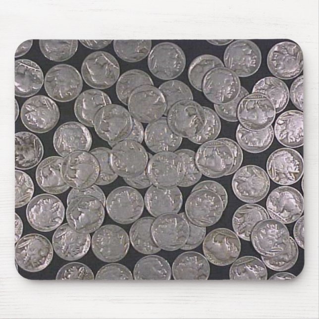 Mousepad Níqueis do búfalo (Frente)