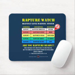 Mousepad Níveis de Alerta de Êxtase