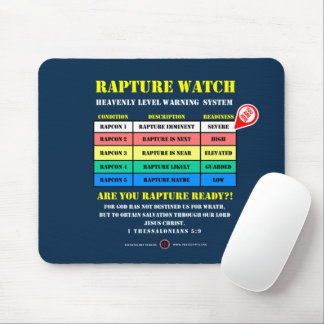 Mousepad Níveis de Alerta de Êxtase