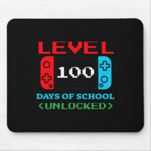 Mousepad Nível 100 Dias De Escola Desbloqueados 3