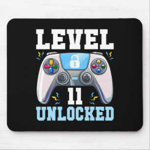 Mousepad Nível 11 11 de jogos de vídeo desbloqueados Aniver