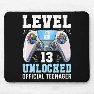 Mousepad Nível 13 13 do jogo de vídeo desbloqueado Aniversá