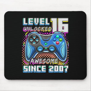 Mousepad Nível 16 Desbloqueado Incrível Jogo de Vídeo de 20