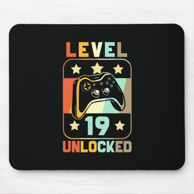 Mousepad Nível 19 Desbloqueado (Frente)