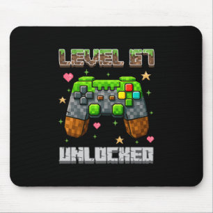 Mousepad Nível 67 Desbloqueado Escola de Jogos Meme Seis Se