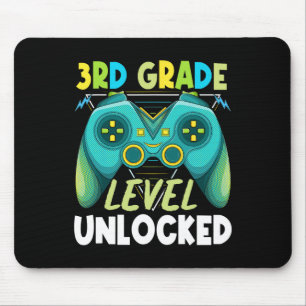 Mousepad Nível da 3ª Série Desbloqueado Primeiro Dia Ck Par
