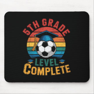 Mousepad Nível da 5ª Série Menino Menina Último Dia de Fute