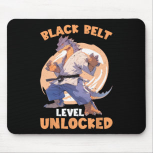 Mousepad Nível de cinta preta desbloqueado