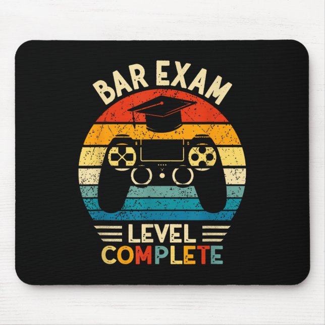 Mousepad Nível de Exame de bar Completamente Funny Lawrence (Frente)