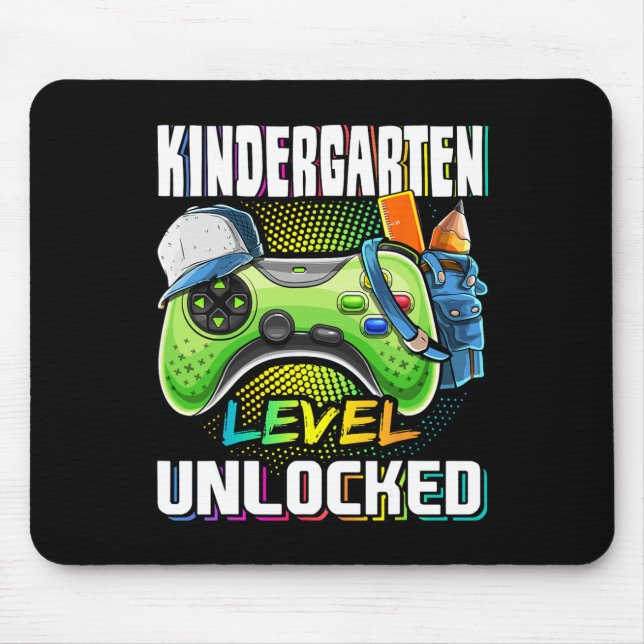 Mousepad Nível de Jardim de Infância Desbloqueado Jogo de V (Frente)