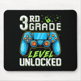 Mousepad Nível De Terceiro Nível Desbloqueado De Volta Para