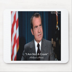 Mousepad Nixon e Não Uma Cotação Crook