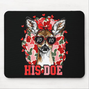 Mousepad Nk Seu Camo Doe Caça ao Veado Camuflagem Casal Cor