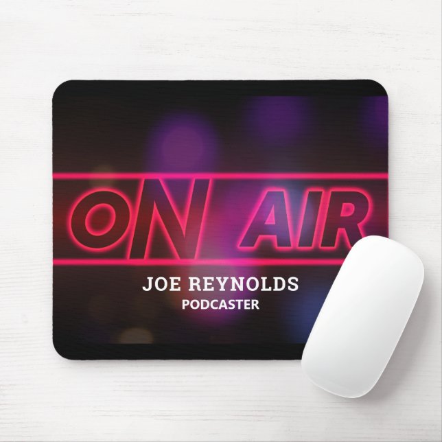 Mousepad No Air Podcaster, Podcast (Com mouse)