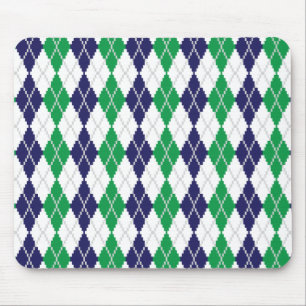 Mousepad No Bloco de Estilo Verde