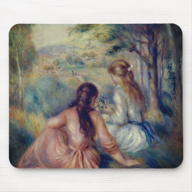 Mousepad No campo por Renoir (Frente)