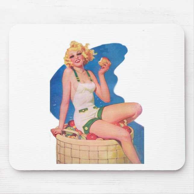 Mousepad No carro de Apple (Frente)