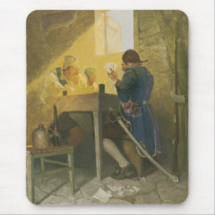 Mousepad No Cartas na Cadeia de Cluny por NC Wyeth