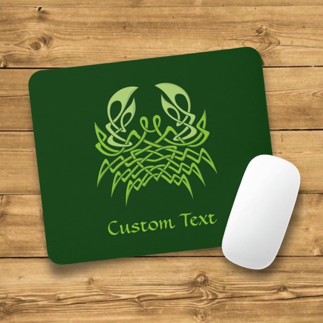 Mousepad Nó Celta do Caranguejo Verde (Criador carregado)