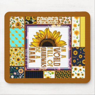 Mousepad "No Cheio Mundial, Vovó Seja Um Nana Blanket