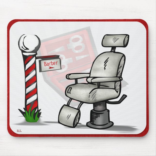 Mousepad No Compro Barber (Frente)