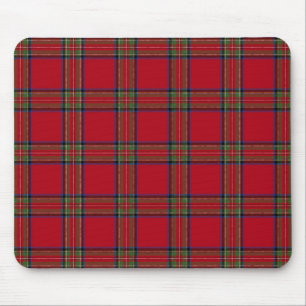 Mousepad no design real do Tartan de Stewart