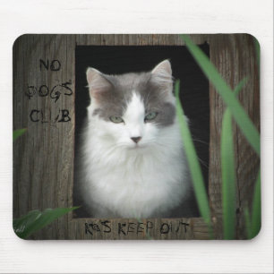 Mousepad No Dogs Club