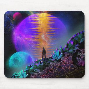 Mousepad No espaço, ninguém pode ouvi-lo…