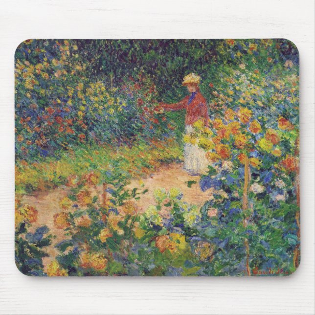 Mousepad No Jardim, Monet (Frente)