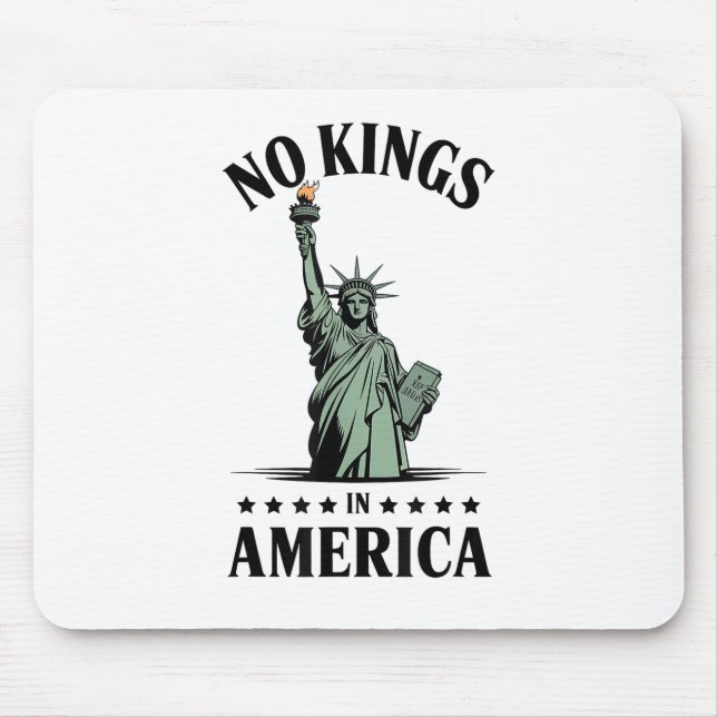 Mousepad No Kings in America Statue of Liberty (Frente)