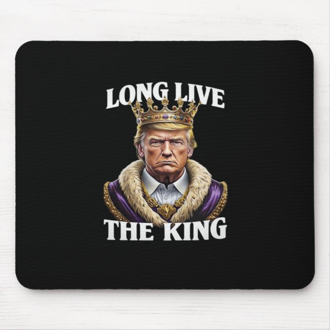 Mousepad No Kings Vintage Long The King  (Frente)