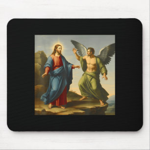 Mousepad No Monte Jesus Satan Tenta Cristo