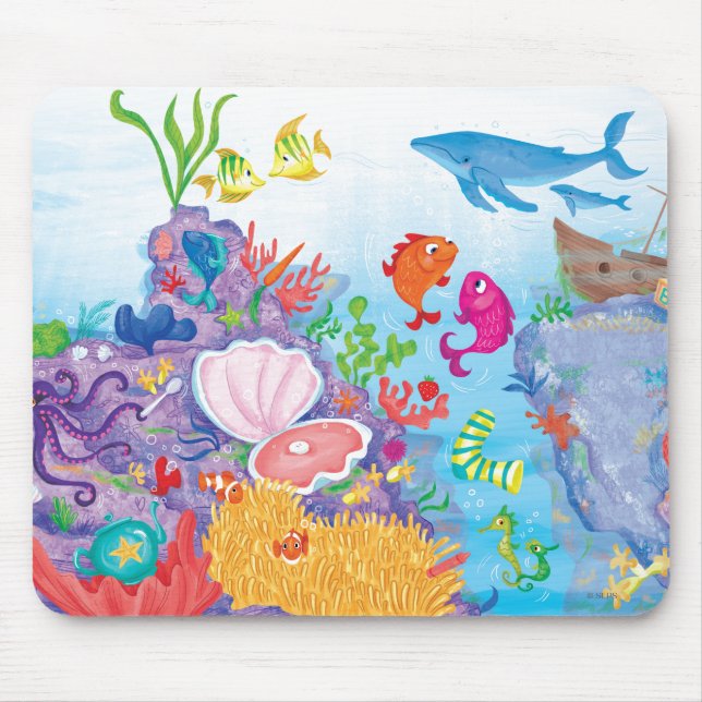 Mousepad No Oceano (Frente)