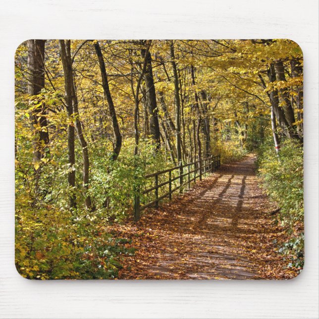 Mousepad No outono Em Wienerwald (Frente)